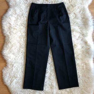 Black Harve Benard Wool Pants